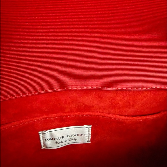 Mansur Gavriel Elegant Red Handbag - Picture 8 of 10